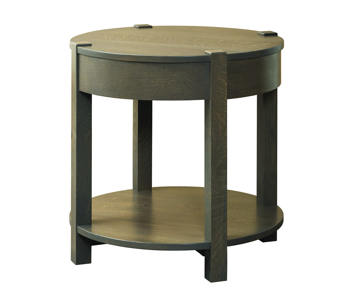 Fresno Round End Table