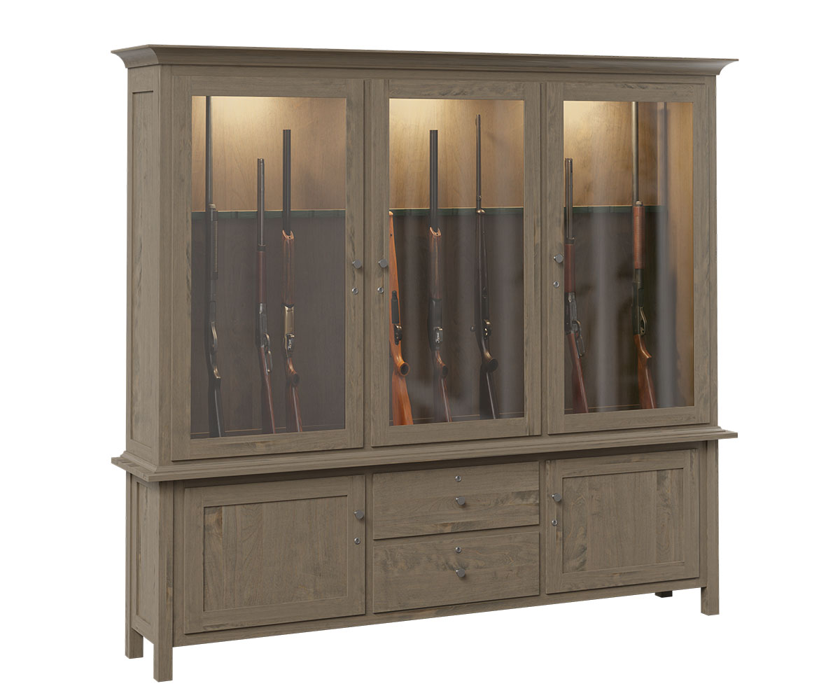 Easton 3 Door 20 Gun Cabinet - Image 2