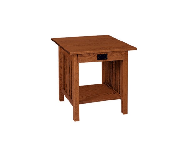Mission End Table w/Drawer