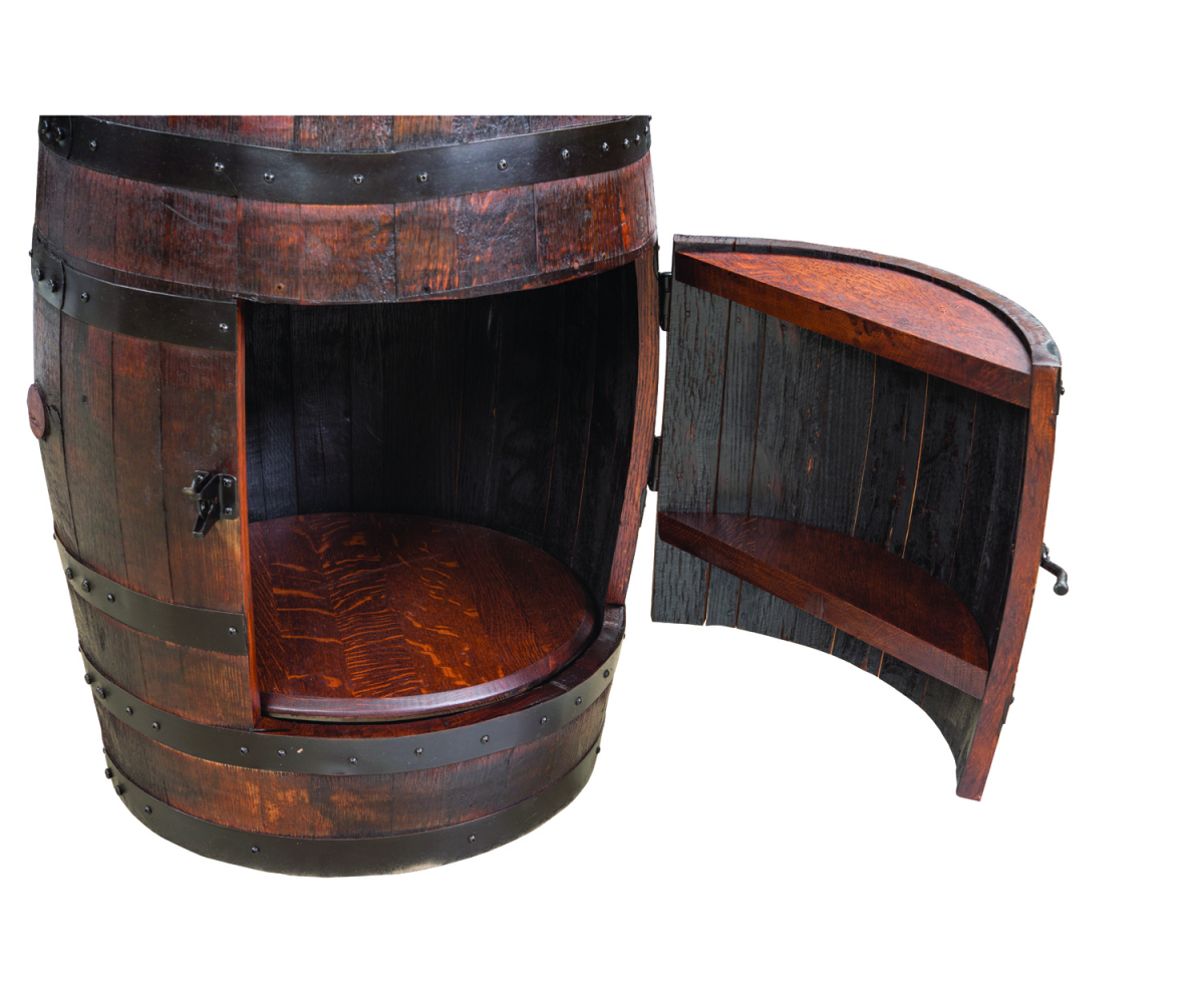 12 Bottle Barrel Hutch - Image 2