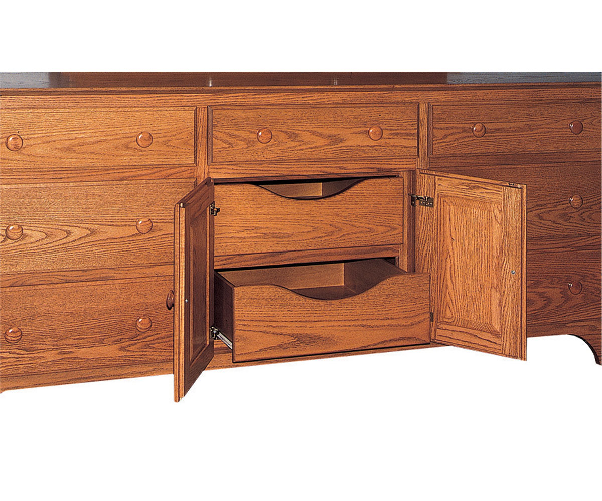 Shaker Triple Dresser - Image 3