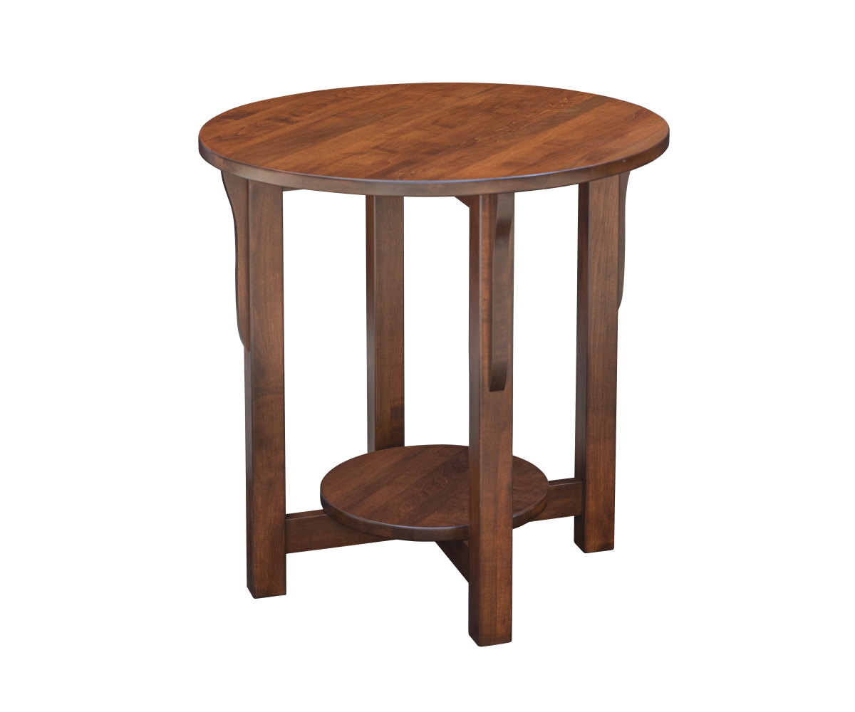 Prairie Mission Round End Table
