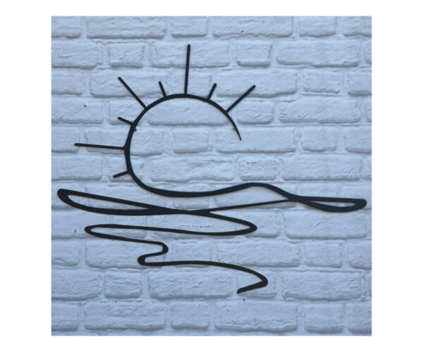 Sun And Waves Plaque