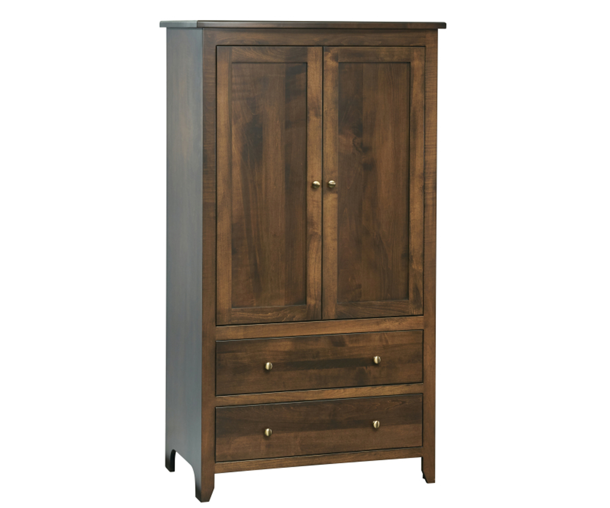 Classic Shaker 2 Door Armoire