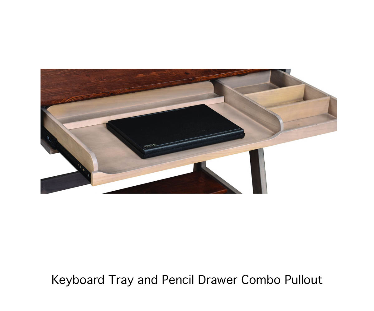 Timberline Desk & Hutch - Image 3