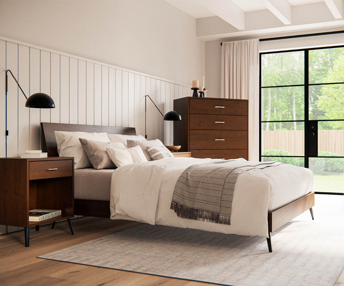 Bergen 2-Drawer Nightstand - Image 2