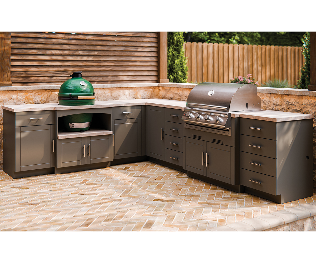 4 Drawer Flat Panel Cabinet - 21"W - Image 2