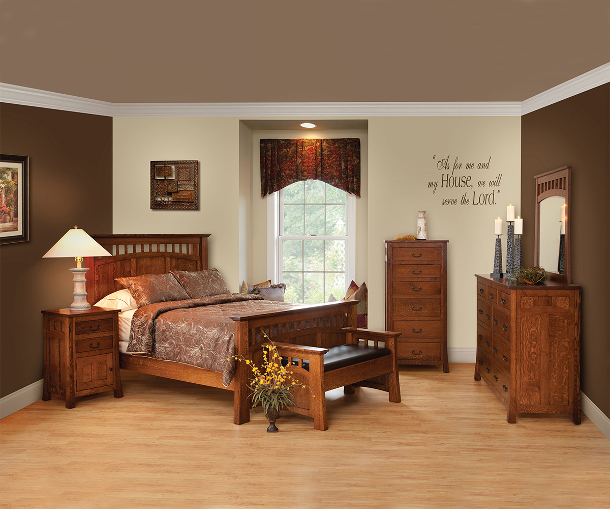 Bridgeport Mission Panel Bed - Image 2