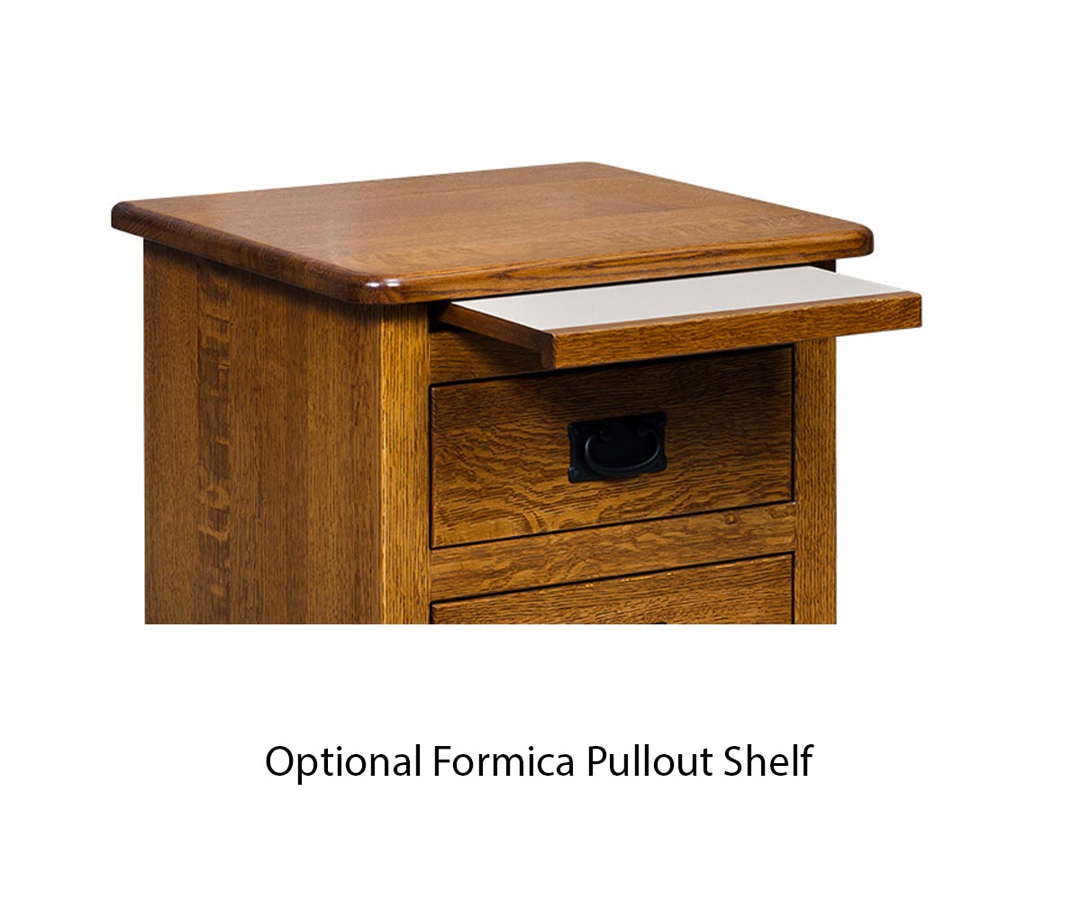 Mission Economy Nightstand - Image 2