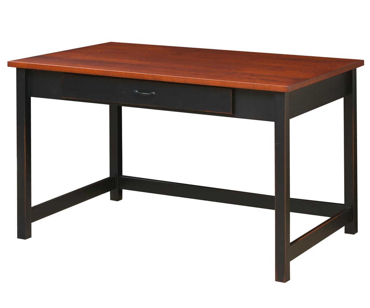 Eshton Desk Table and Hutch - Image 2