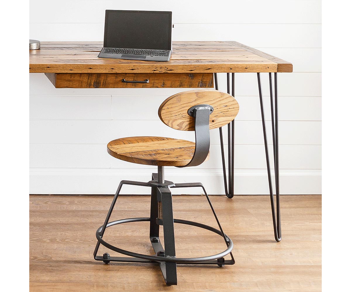 Urban Lodge Writing Desk with Hairpin Legs - Image 3