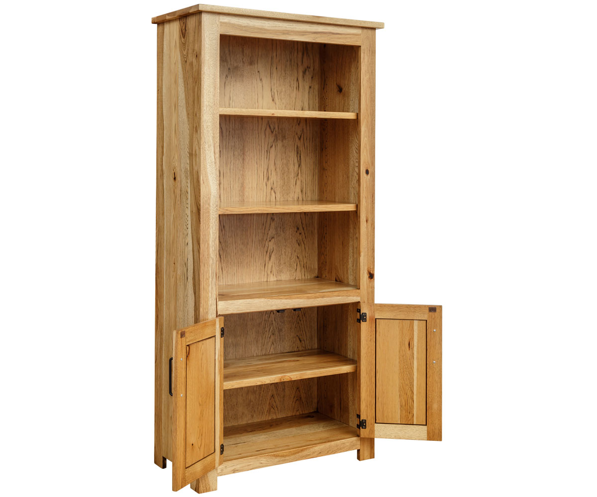 Urban Lodge 6' Bookcase with Lower Doors - Image 2