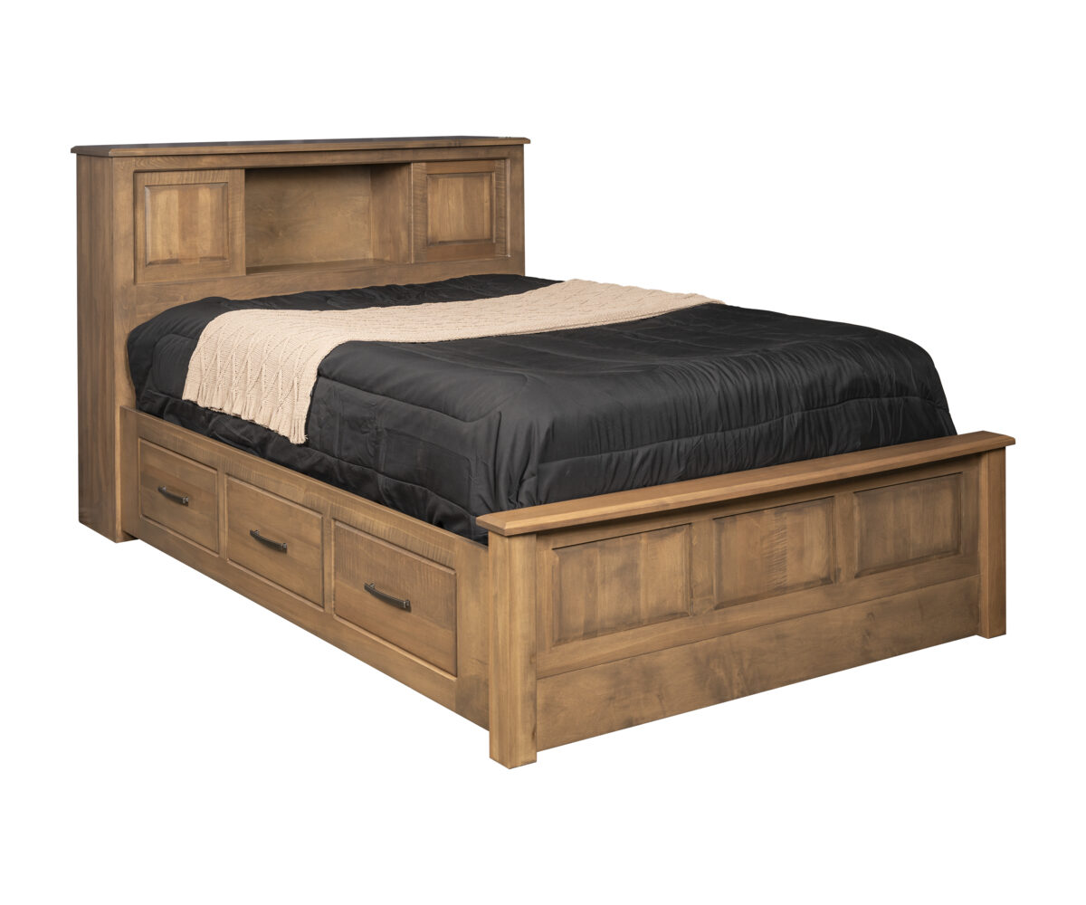 Classic Shaker Bookcase Bed
