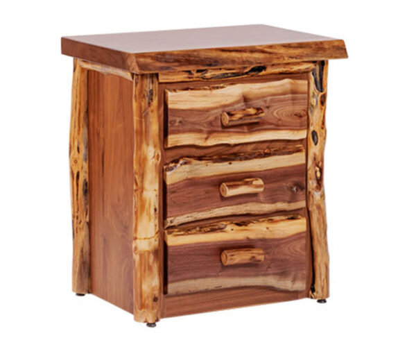 Pikes Peak 3 Drawer Night Stand