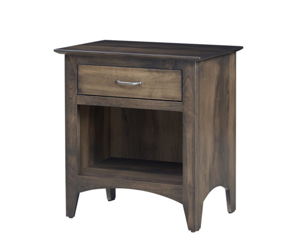 Chelsea 1-Drawer Nightstand with Open Bottom