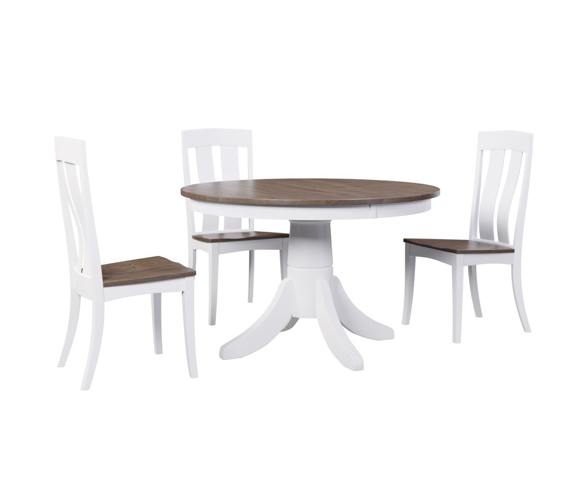Classic Shaker Single Pedestal Table - Image 2