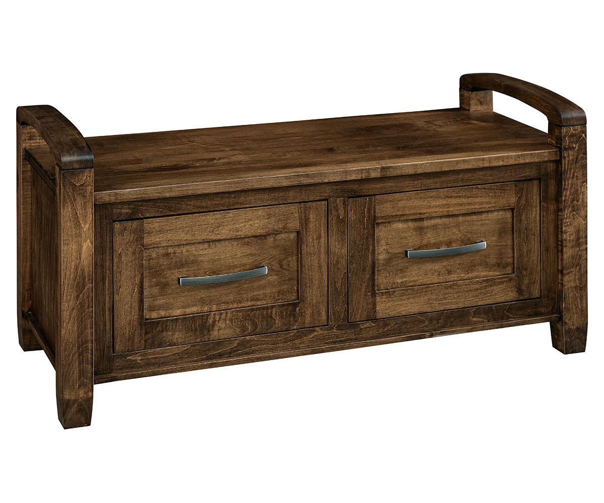 Rosemont Hall Bench With Drawers