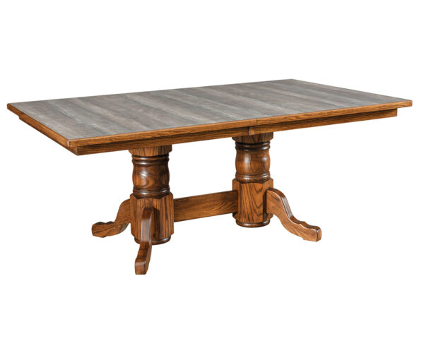 Traditional Double Pedestal Table