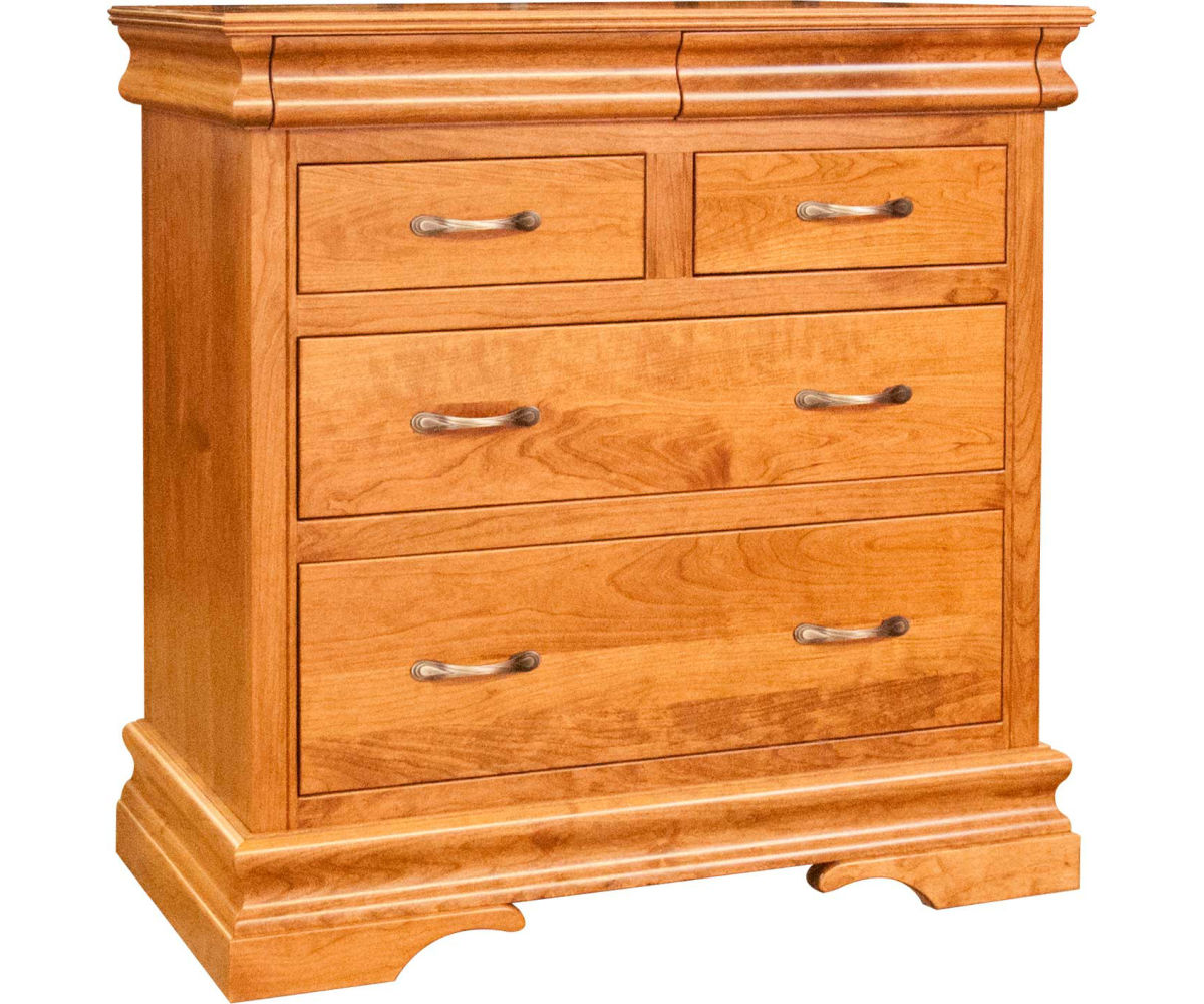 Heirloom Sleigh 4-Drawer Chest