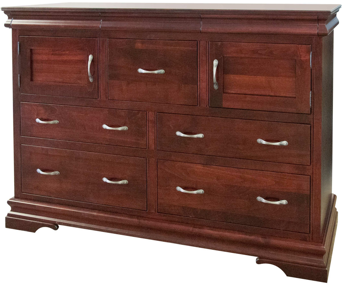 Heirloom Sleigh Mule Dresser