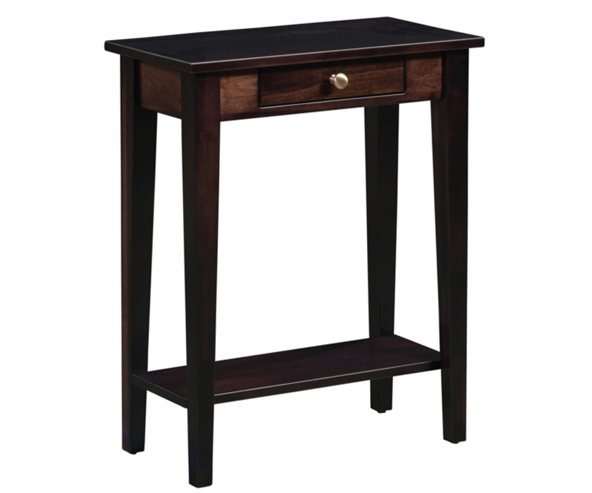 Shaker Hall Table With Shelf
