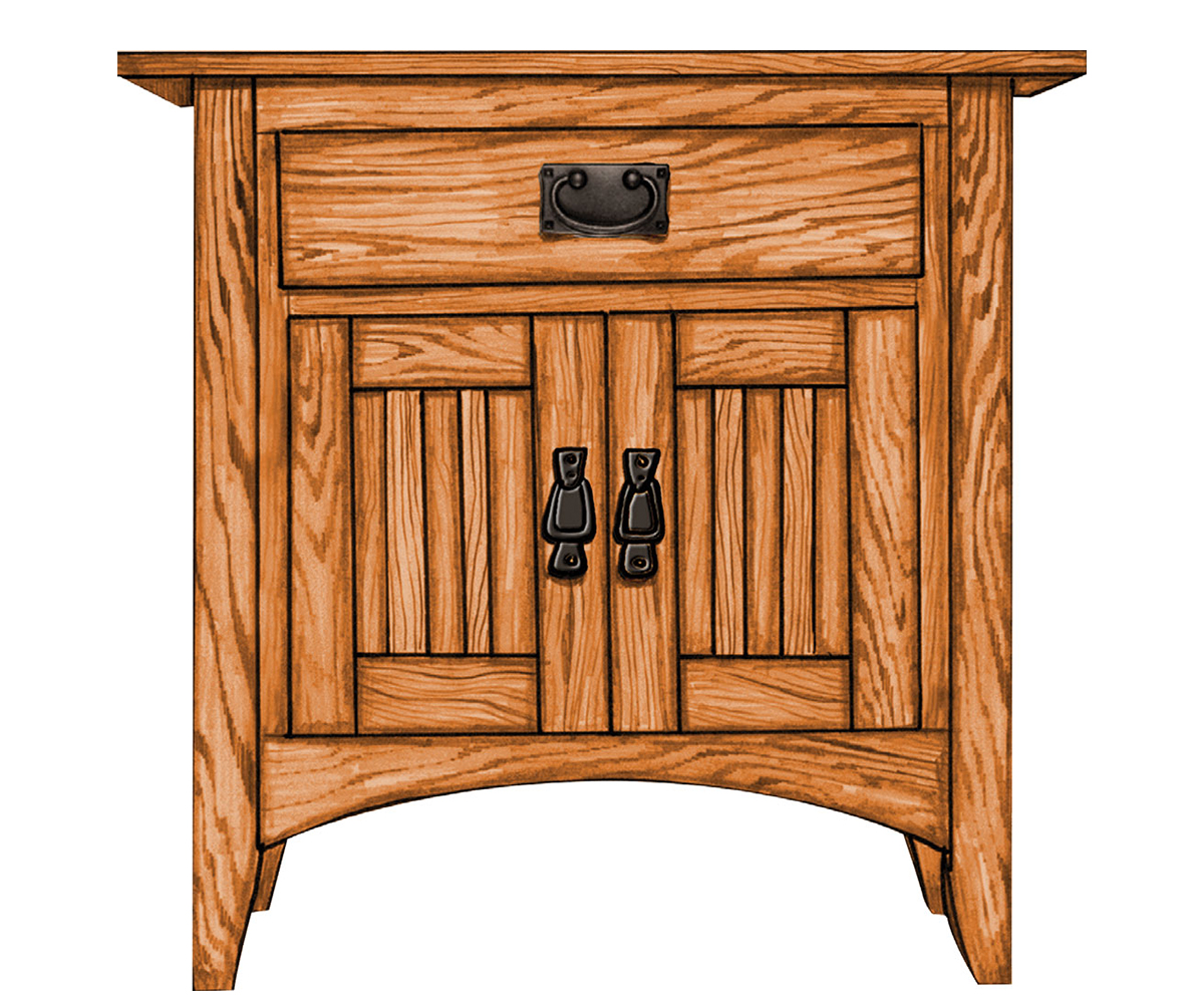 New Mission Nightstand