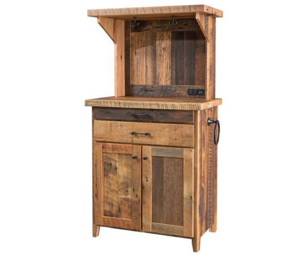 Coffee Bar - Solid Panel Back