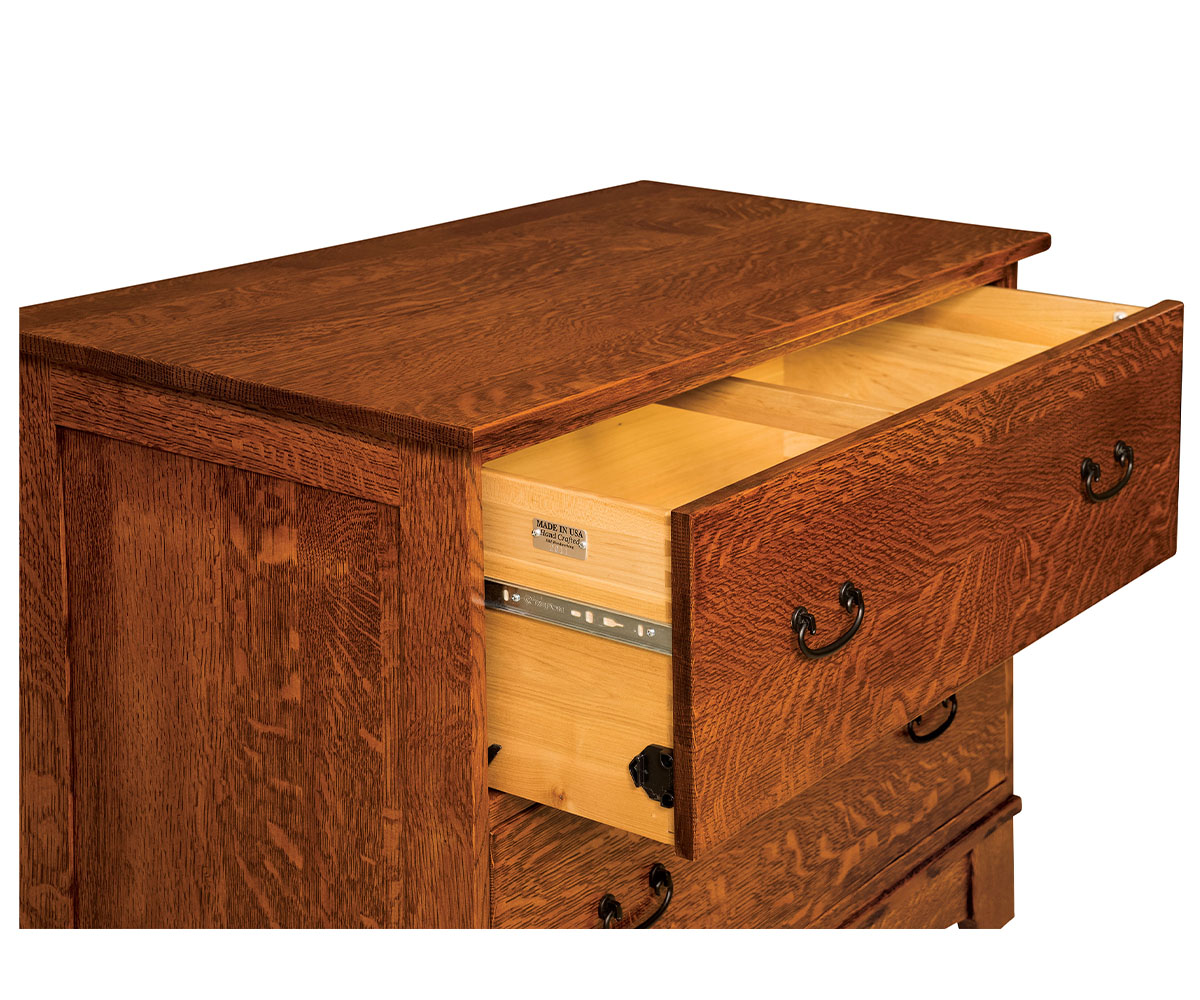 Noble Mission Lateral File Cabinet with Storage Topper - Image 3