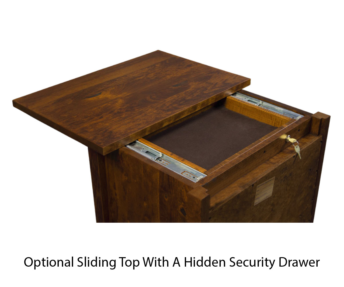 Americana 3 Drawer Nightstand - Image 4