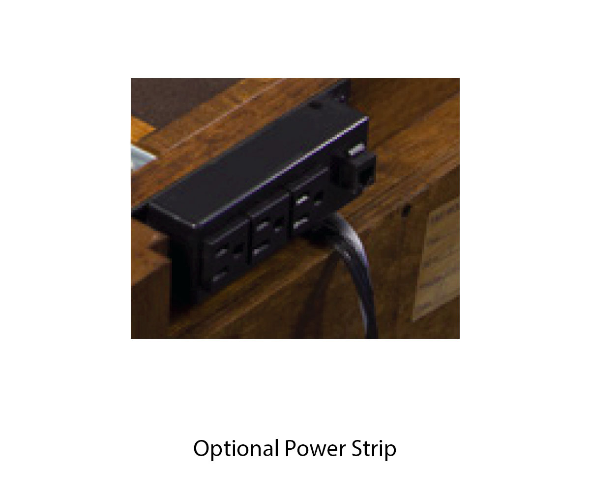 Americana 3 Drawer Nightstand - Image 5