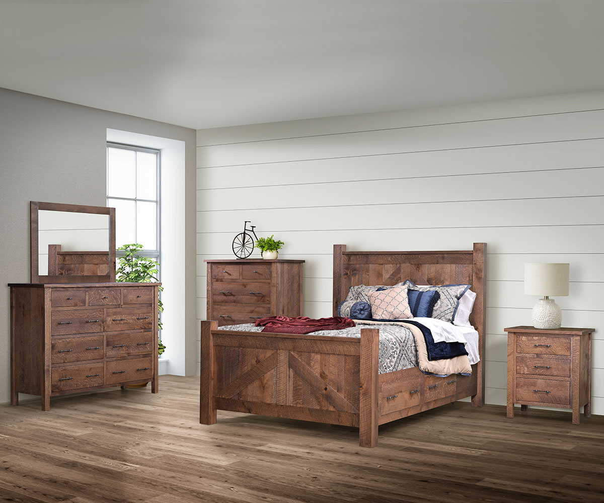 Blue Ridge Panel Bed - Image 2