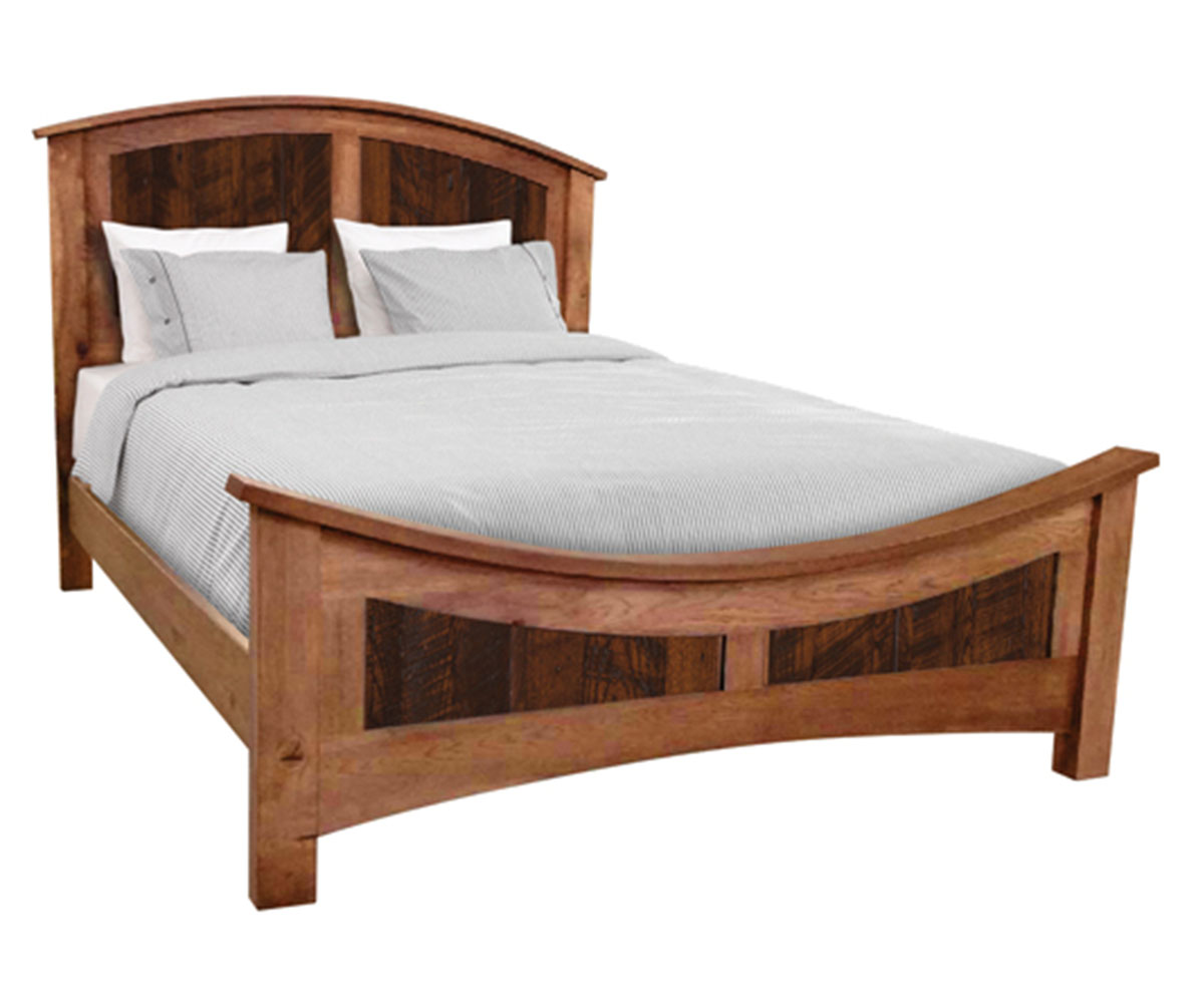 Lewiston Arched Panel Bed
