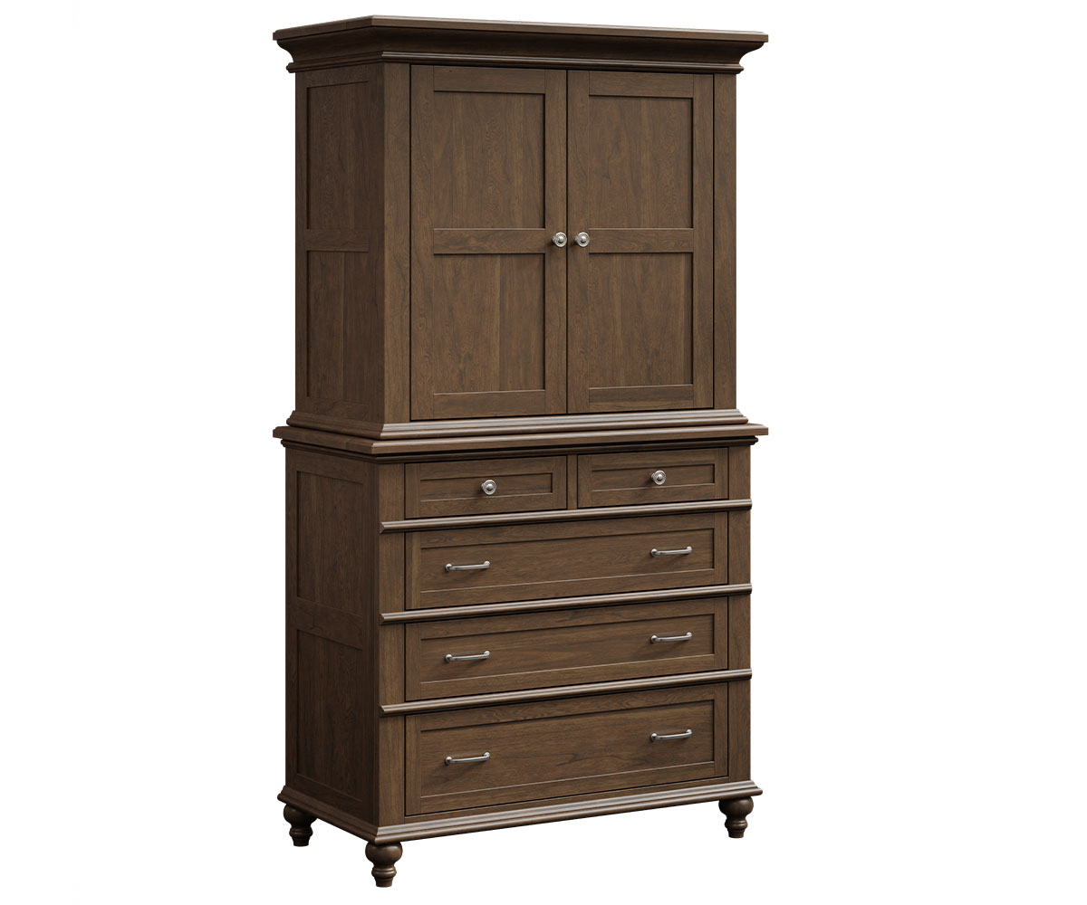 Plymouth Bun Feet Armoire