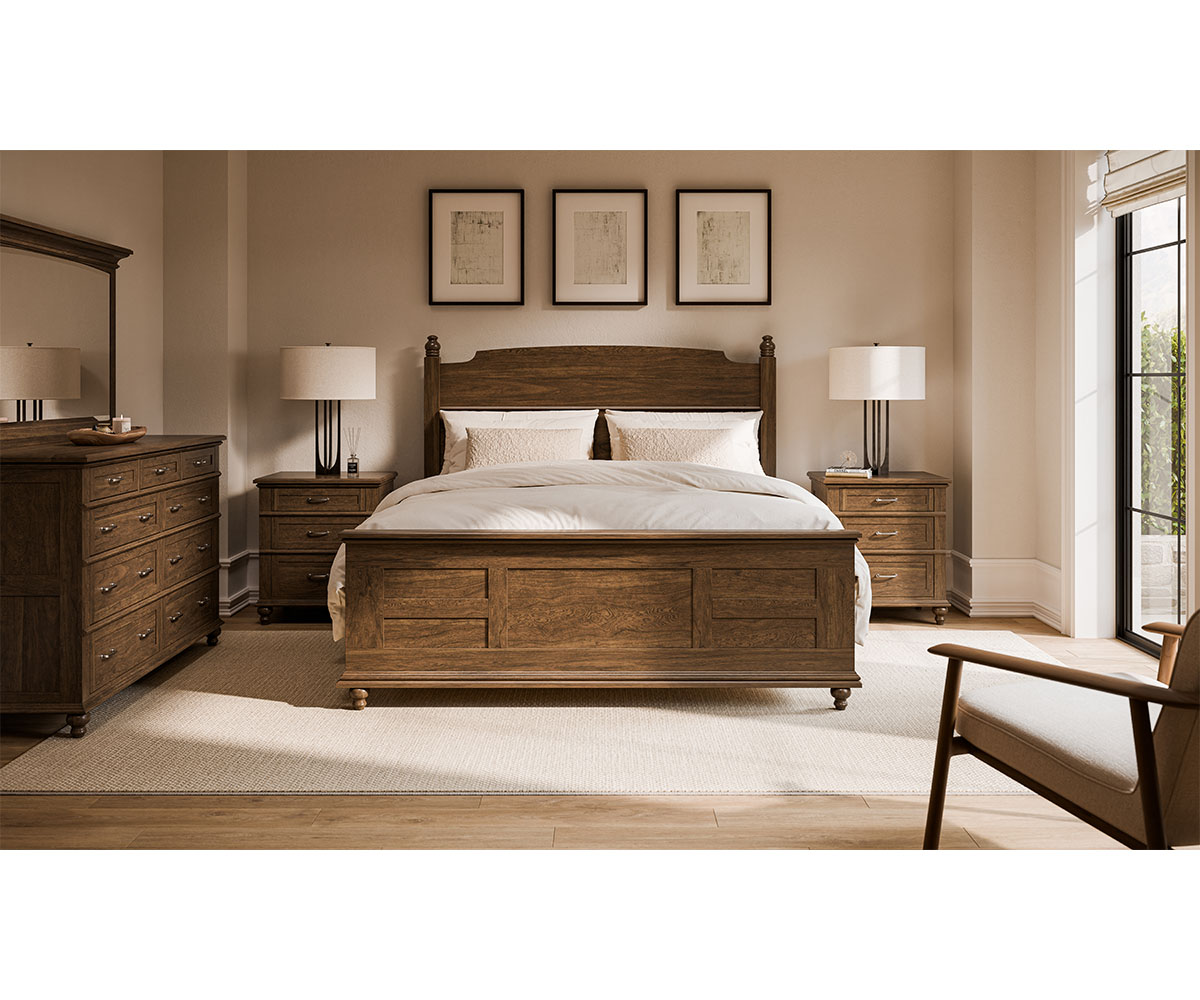 Plymouth Bun Feet Chest of Drawers - Image 2