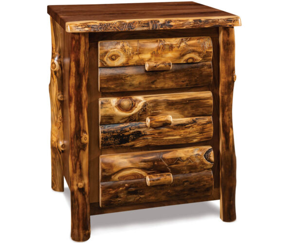 3 Drawer Nightstand - Aspen Walnut
