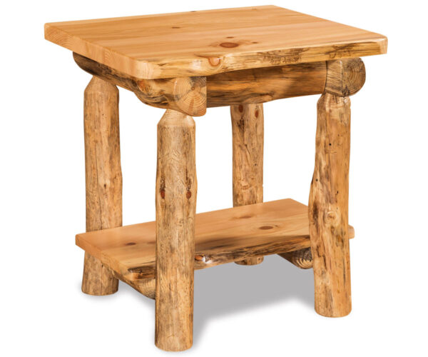 End Table with Drawer & Shelf