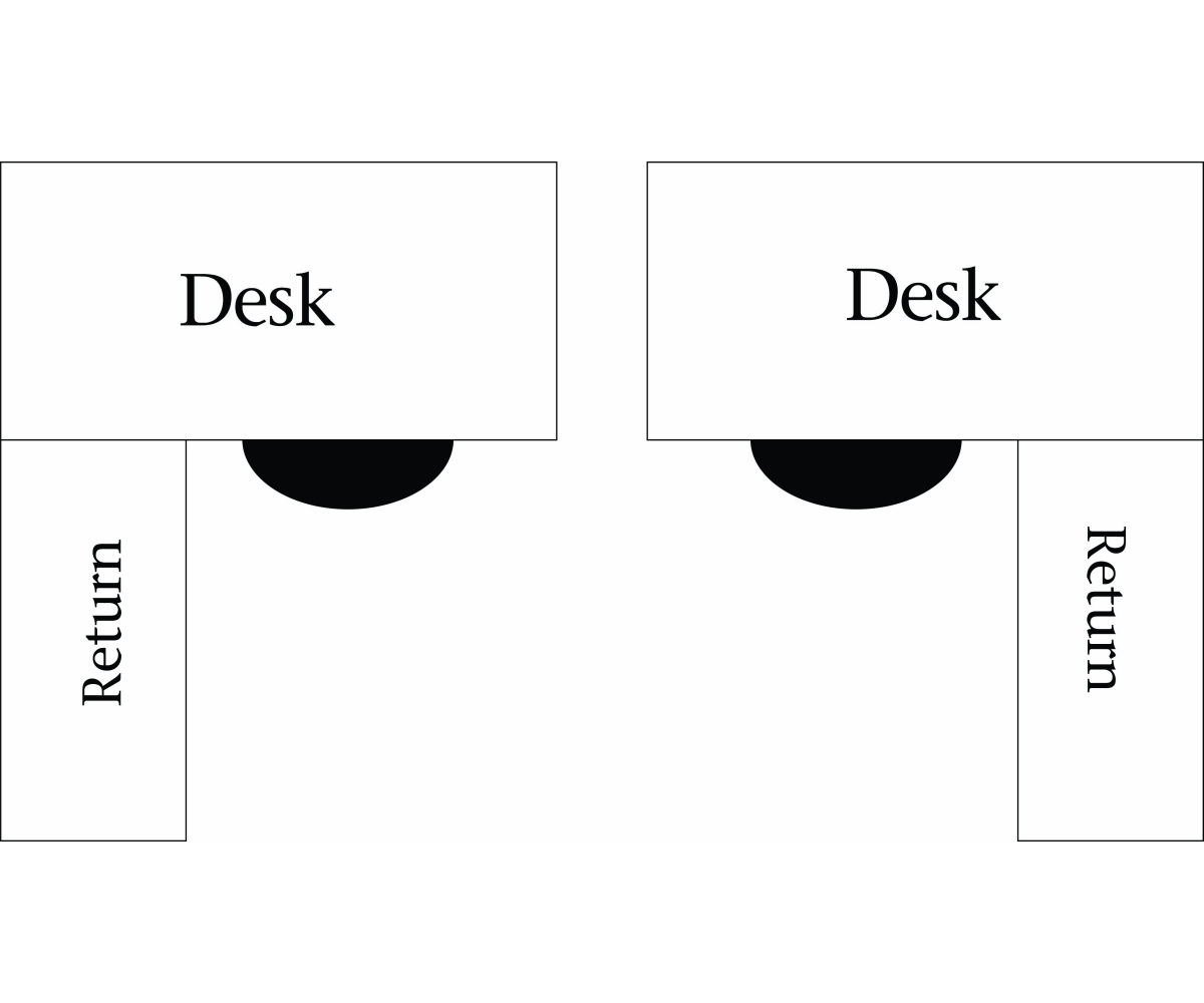 Freemont Mission Corner and Return Desk with Hutch - 74"W - Image 2