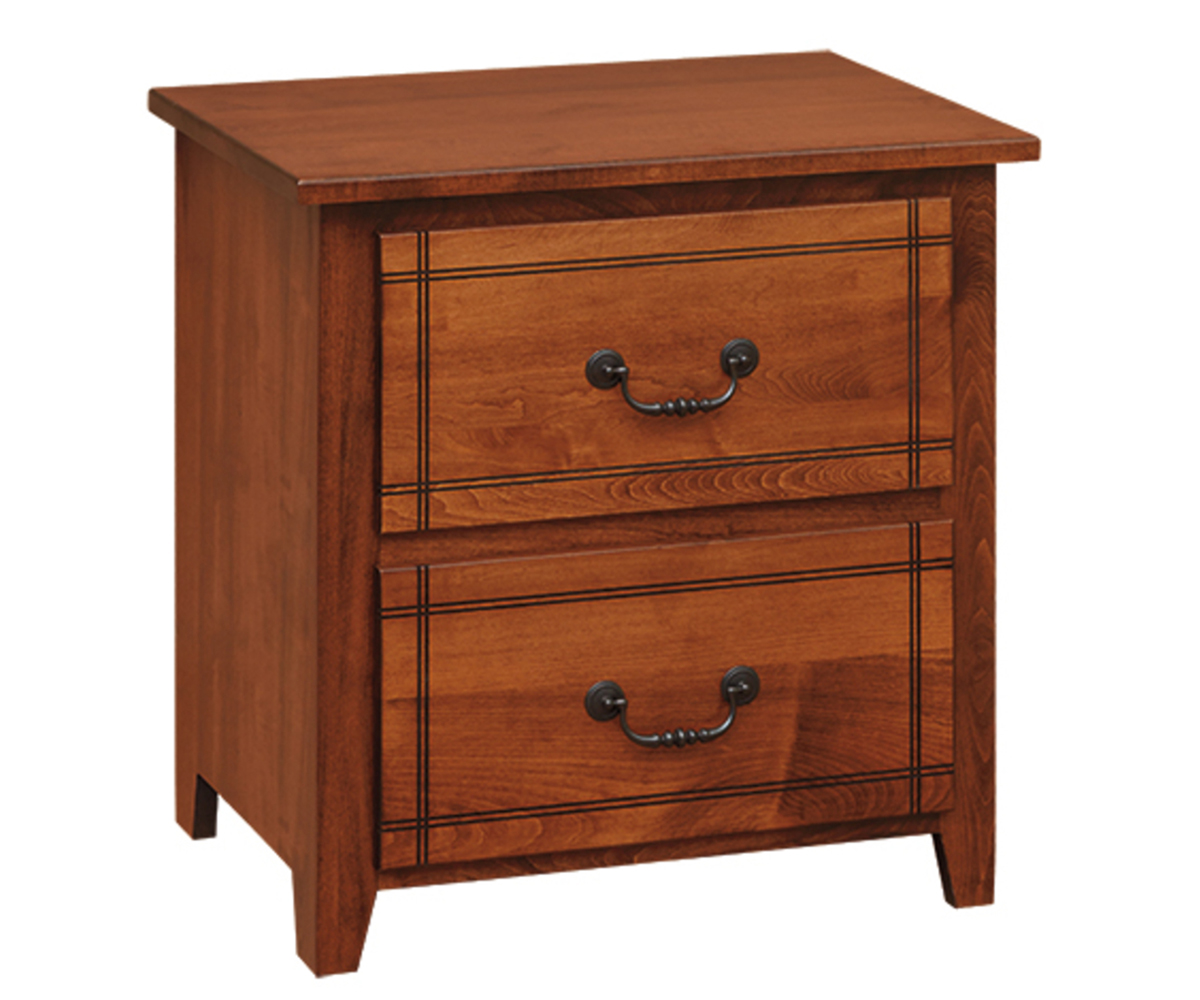 Madison 2 Drawer Nightstand