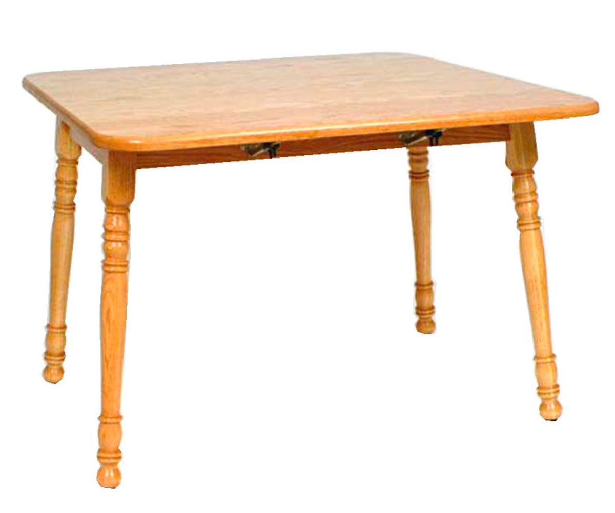 Small Harvest Drop Leaf Angled Table