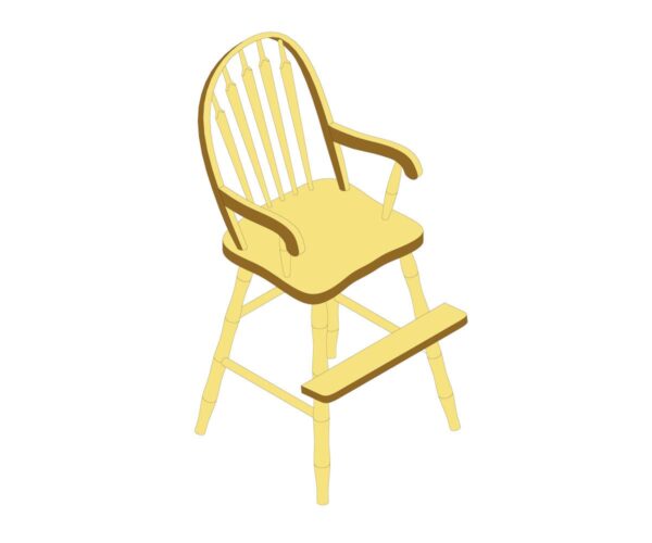 Arrow Back Youth Side Chair
