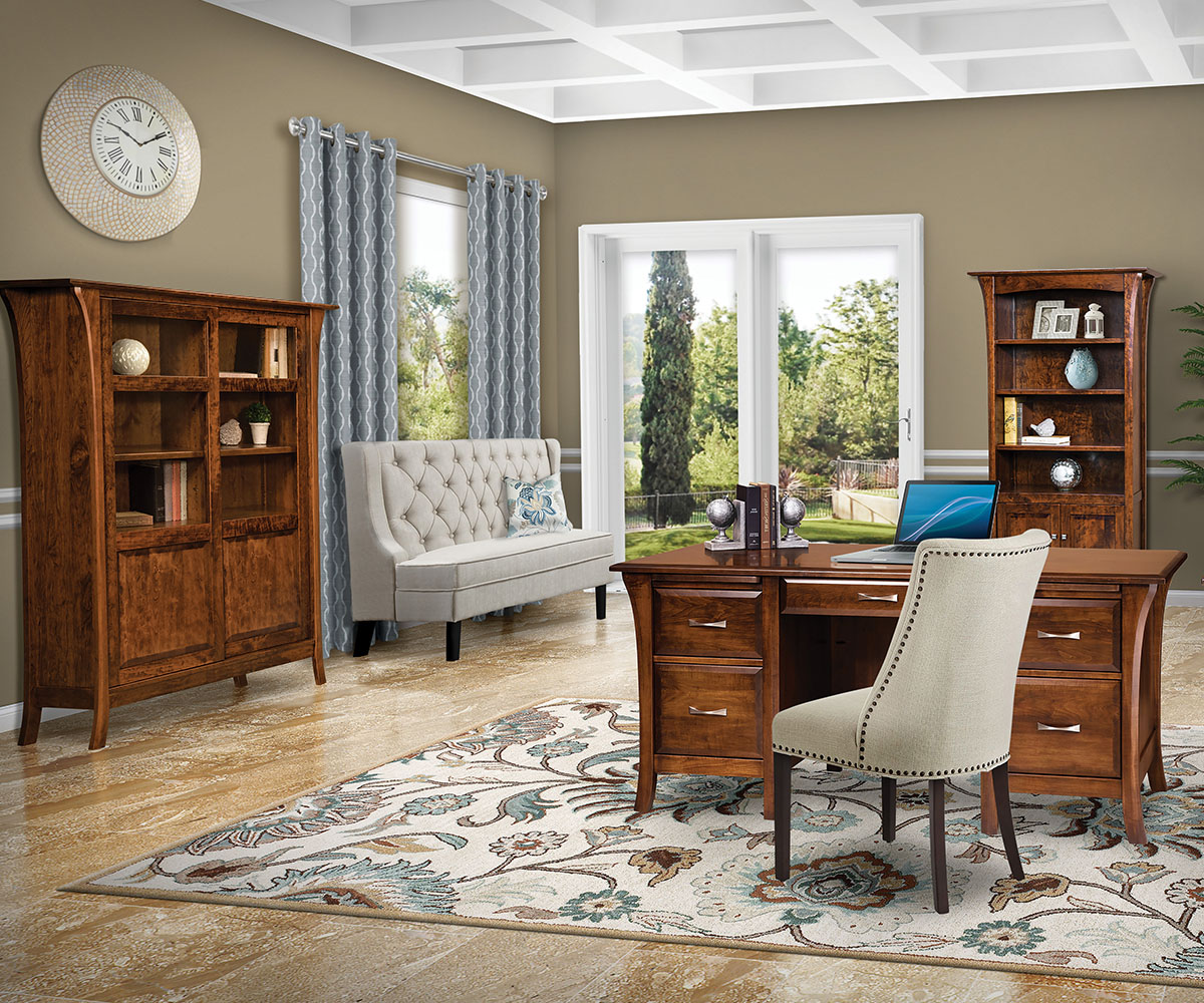 Ensenada Single Pedestal Desk - Image 2