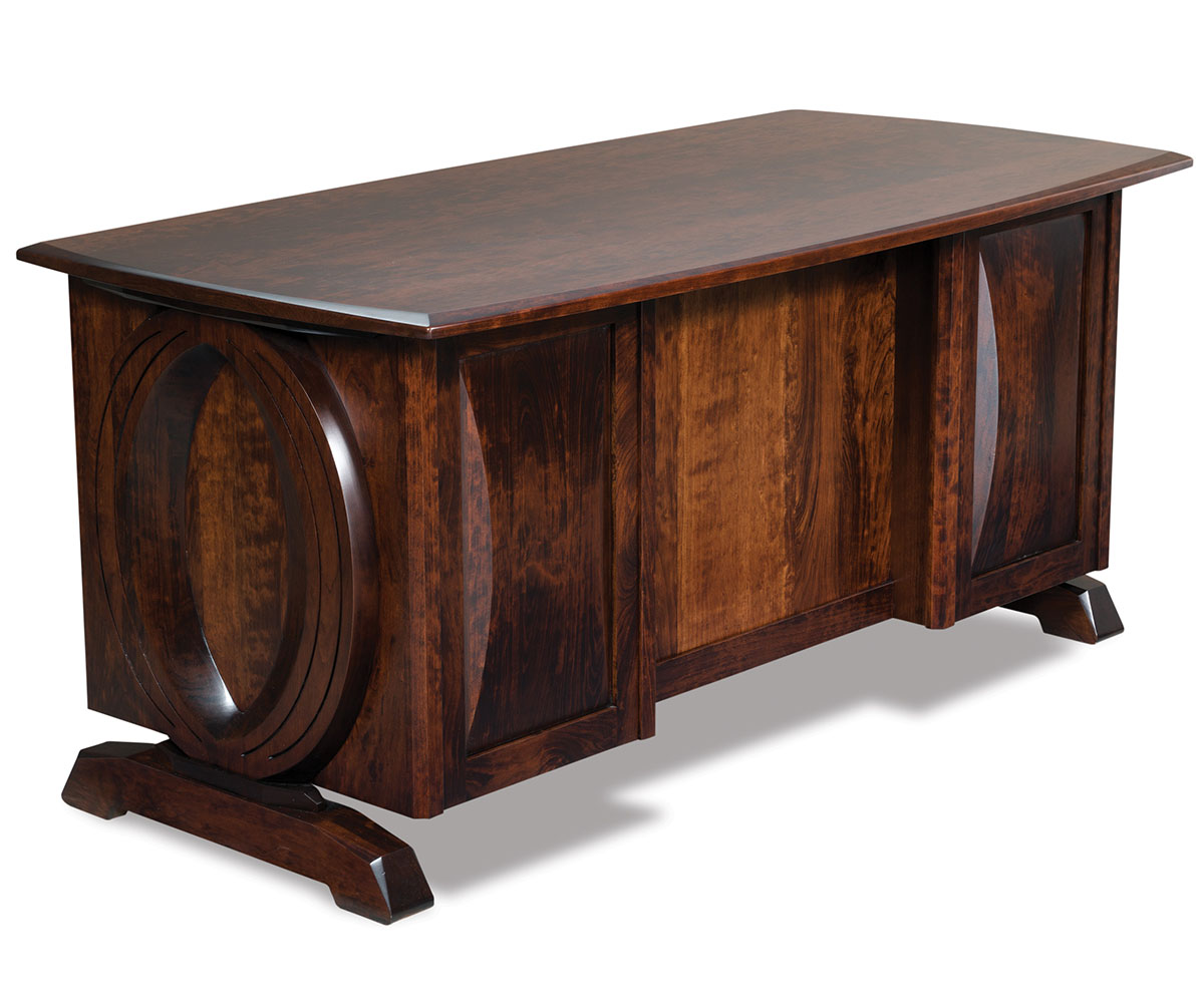 Saratoga Curved Top Desk - Image 2