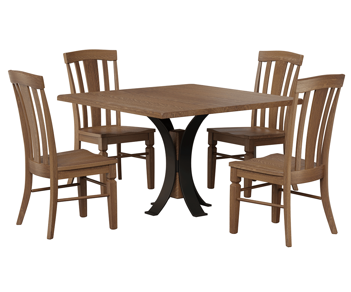 Frontier Single Pedestal Table - Image 2
