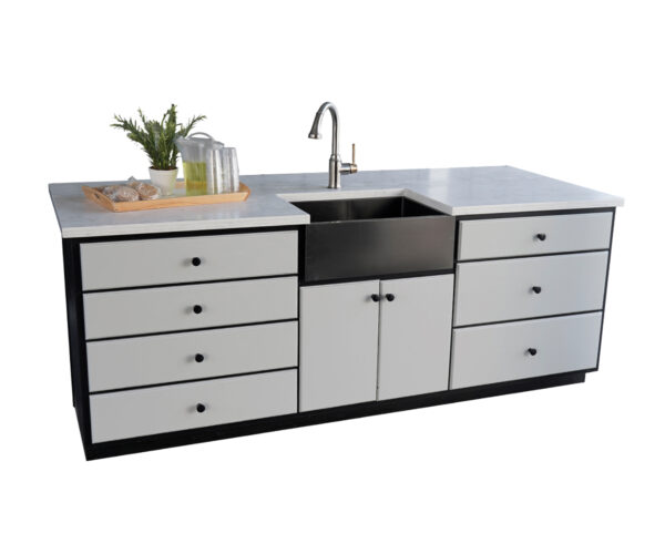 Sink Cabinet and Utensil Cabinet