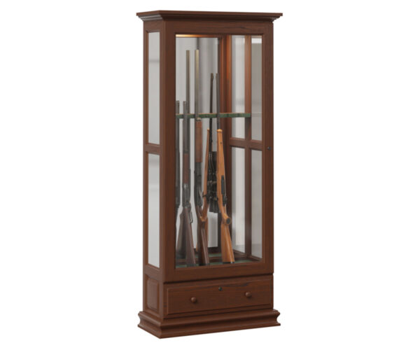 6 Gun Sliding Door Cabinet
