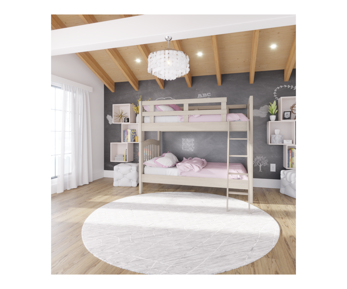 Allexas Twin x Twin Bunk Bed - Image 5