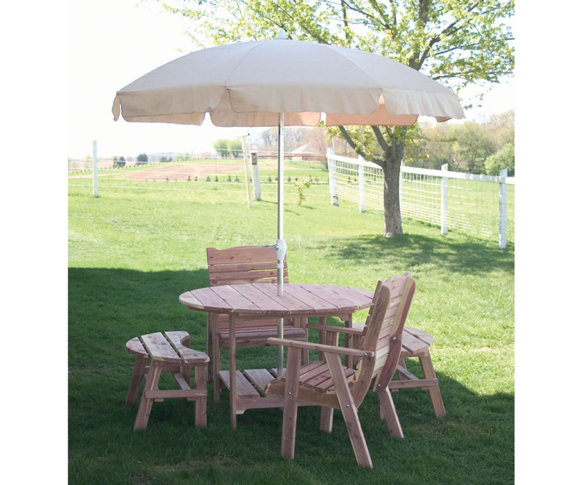 Round Picnic Table Collection - Image 2