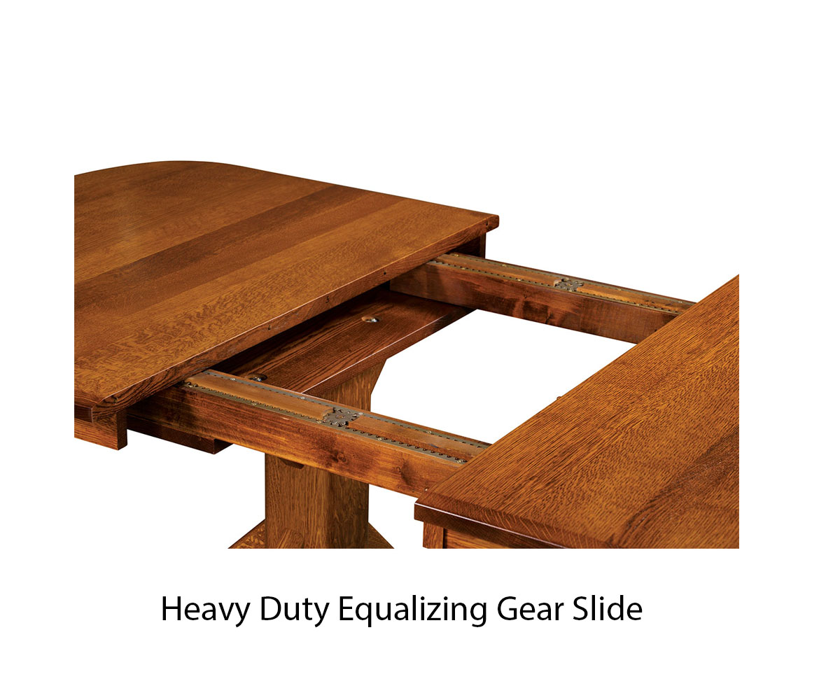 Rocky Point Table - Double Pedestal - Image 2