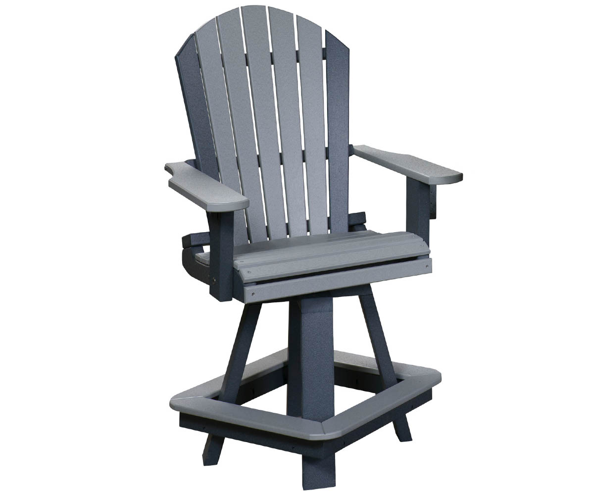 Adirondack High Bar Swivel Chair