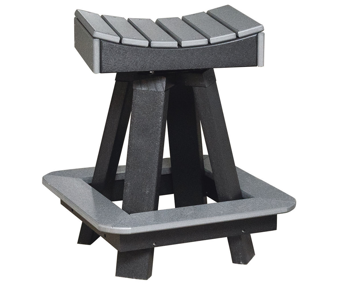 Saddle Back Counter Height Swivel